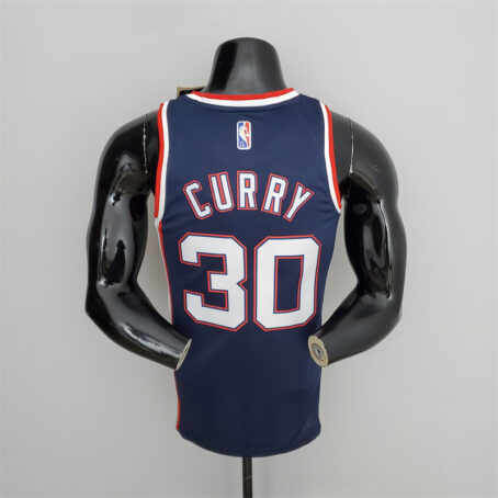 Camisa Regata NBA Brooklyn Nets – Azul – #30 Curry – 2022 - Imagem 9