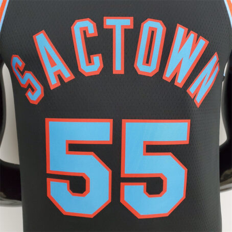 Camisa Regata NBA Kings – Preta – #55 Williams - 2021 - Imagem 2
