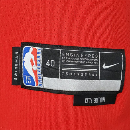 Camisa Regata NBA Chicago Bulls – Vermelha – #11 DeRozan – 75 Anos - Imagem 6