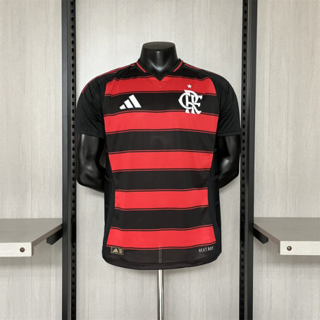 Camisa Flamengo – Modelo Jogador – Rubro Negra – 25/26