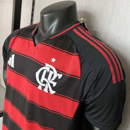 Camisa Flamengo – Modelo Jogador – Rubro Negra – 25/26 - Imagem 3