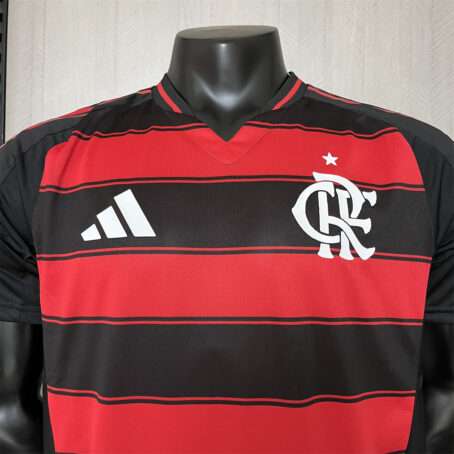 Camisa Flamengo – Modelo Jogador – Rubro Negra – 25/26 - Imagem 2