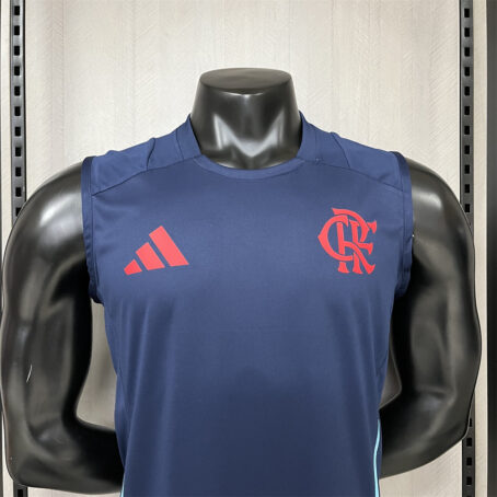 Camisa Flamengo Treino – Regata Azul Marinho – 25/26 - Imagem 2