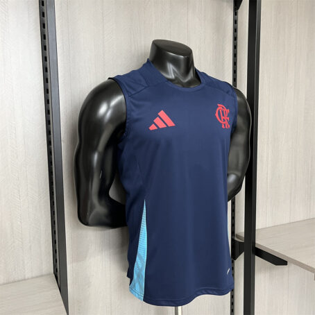 Camisa Flamengo Treino – Regata Azul Marinho – 25/26 - Imagem 5