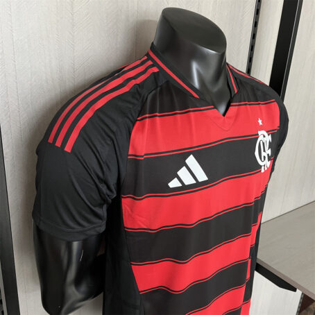 Camisa Flamengo – Modelo Jogador – Rubro Negra – 25/26 - Imagem 6
