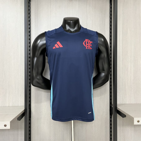 Camisa Flamengo Treino – Regata Azul Marinho – 25/26